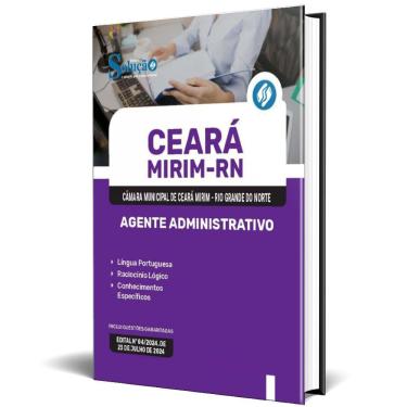 Imagem de Apostila Câmara Ceará Mirim Rn 2024 - Agente Administrativo