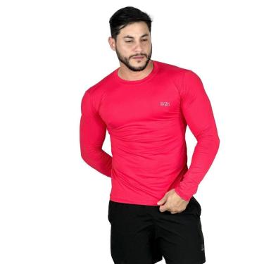 Imagem de Camiseta Masculina  Fit Manga Longa Segunda Pele UV +50 Premium-Masculino