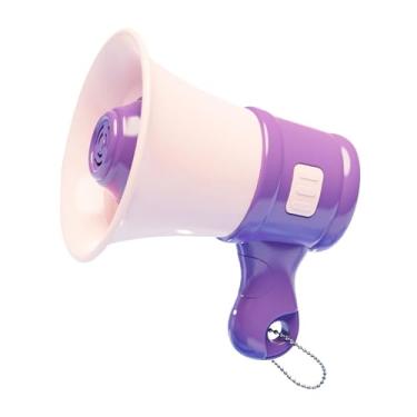 Imagem de Esquirla Megafone com o chaveiro portátil da cadeia com recorde de reprodução de bullhorn bullhorn para adultos com mais de 5 anos garotos meninos meninas, Tolet