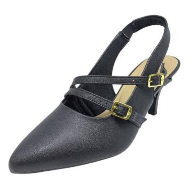 Imagem de Scarpin Slingback  Ultra Conforto Salto Fino Médio Modare