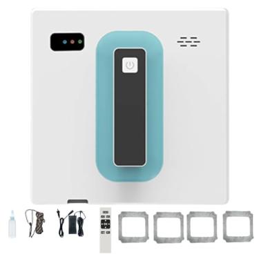 Imagem de Robô limpador de janelas inteligente, 3 modos de limpeza de janelas, tecnologia de detecção de bordas, robô de limpeza de janelas, proteção antiqueda, adequado para janelas, portas de vidro, espelhos