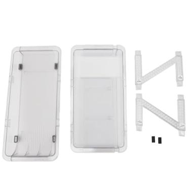 Imagem de Rolling Soda pode organizador transparente de bebida expansível de bebida automática lata de cerveja automática para a geladeira Rabery Freezer Pet Material 35.2x15.8x16.3cm