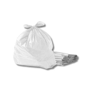 Imagem de Saco de Lixo Branco Leitoso P/ 20 Litros (45x60cm.) C/ 100 Un. - TAMAR