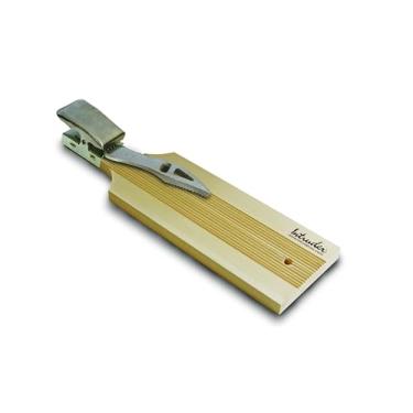 Imagem de INTRUDER Placa de filete de peixe com braçadeira, inclui raspador de peixe, madeira, 45,7 cm, feito nos EUA