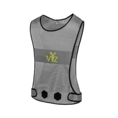 Imagem de 247 Viz Blaze – Colete refletivo 360 – ser visto de todos os ângulos enquanto corre, caminha, corrida, ciclismo, equitação e em uma motocicleta, alta visibilidade com área de superfície totalmente reflexiva, Prata, XX-Large