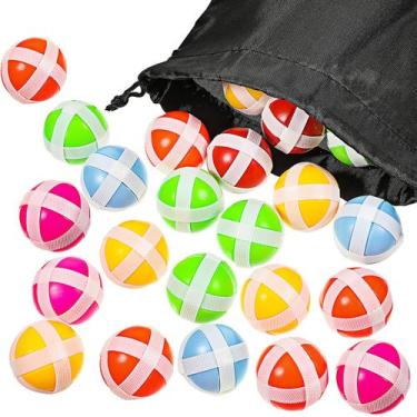 Imagem de Sticky Balls Skylety para dardos de tecido com bolsa de armazenamento 