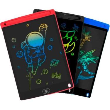 Imagem de Lousa Infantil Mágica Tablete 8,5" com Caneta - Sortido - YINS