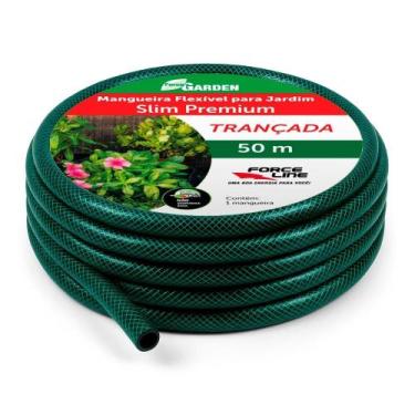 Imagem de Mangueira Flex Verde em Pvc 3 Camadas 50 Metros Force Line