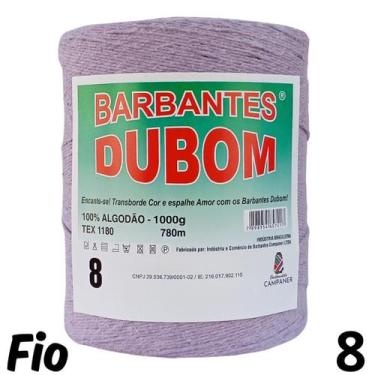 Imagem de Barbante Dubom Lilás - 1 Kg - Fio 8 - 780m - Barbantes DUBOM