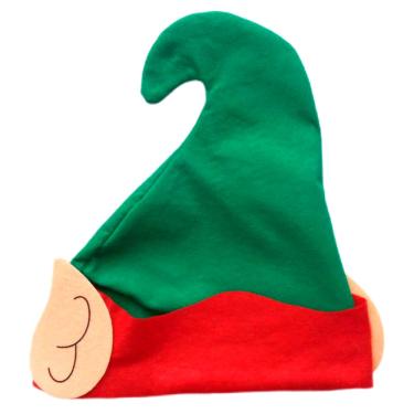 Imagem de Gorro Elfo Natal 41X31cm Cazza Verde