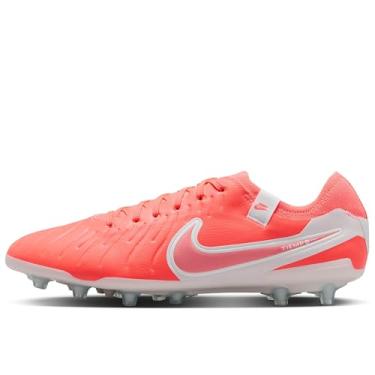 Imagem de Nike Chuteiras de futebol Tiempo Legend 10 Pro Artificial-Grass de cano baixo (DV4334-800, lava quente/branco), Lava quente/branco, 38