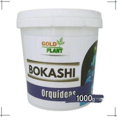 Imagem de Bokashi fertilizante adubo orgânico farelado para Orquideas Gold Plant