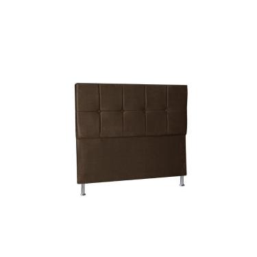 Imagem de Cabeceira Lisboa 1,95 Cm Cama Box King Size Suede Marrom