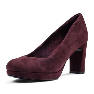 Imagem de Rockport Carmen escarpim feminino, Vermelho escuro, 6.5 Wide