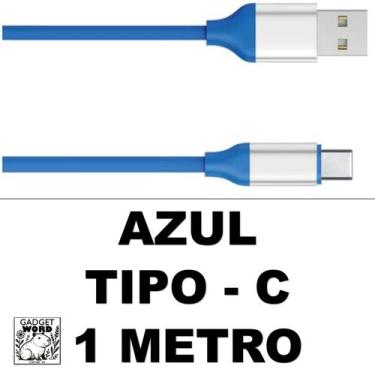 Imagem de Cabo 2 Metros Carregador Silicone 1 e 2 Metros Colorido Iphone V8 e Ty