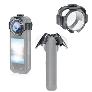 Imagem de YYRCVRA X5 Premium Lens Guard Cap Compatível com Insta360 X5 Acessórios Antiembaçamento Protetores de Lente Inserções de Vidro Temperado Capa Protetora de Lente Anti-Riscos Apto para Insta360 X5