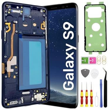 Imagem de Tela de substituição TFT Galaxy S9 para Samsung Galaxy S9 Tela LCD Touch Digitalizador Pantalla com kit de ferramentas de moldura 5,8 polegadas SM-G960U G960F Preto