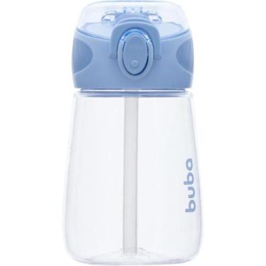 Imagem de Garrafinha Tritan Infantil 300ml Buba Com Canudo de Silicone e Tampa C