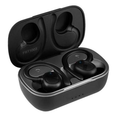 Imagem de Fone Bluetooth + Case TWS Maxprint IPX5 FBT1003 Preto