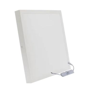 Imagem de Plafon Led Sobrepor Quadrado 60x60cm 45w Branco Neutro 4000k