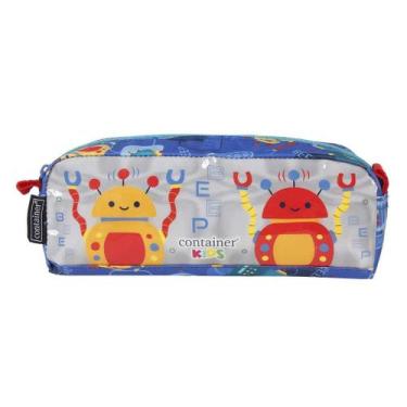 Imagem de Estojo Infantil Menino Soft G Robots Robôs Container Kids - Cantainer 