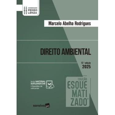Imagem de Livro - Coleção Esquematizado - Direito Ambiental - 12ª Edição 2025