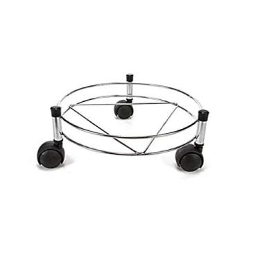 Imagem de Niquelart - Suporte De Botijao Vaso Com Roda Giratoria Reforcado Niquelart 053