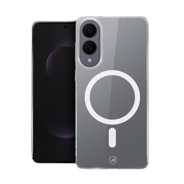 Imagem de Capa para Samsung Galaxy S25 Edge - Crystal Slim Magsafe - NÃO AMARELA - Transparente -...