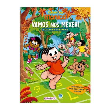 Imagem de Turma da Mônica - Folclore e Desafios: Vamos nos mexer!