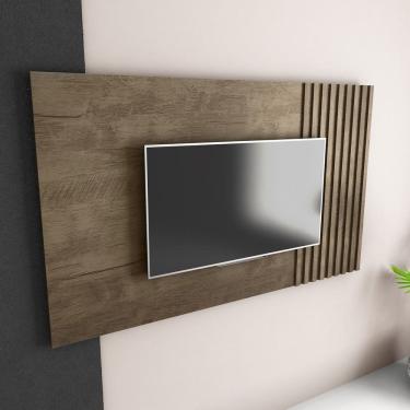 Imagem de Painel Ripado para Tv 60 Polegadas 160cm X 90cm Luara Canela