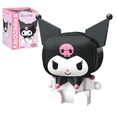 Imagem de Bloco de Montar Keepplay Personagem Kuromi Hello Kitty e Amigos