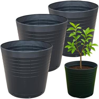 Imagem de Kit 3 Vaso Embalagem 25 Litros Flexível para Árvores Frutíferas, Ornamentais, Mudas e Outras | Leve e Resistente, Plástico Reciclável Ecológico - Nutriplan