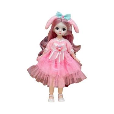 Imagem de Boneca BJD De 12 Polegadas Para Crianças De 4 a 16 Anos, Acessórios Pa