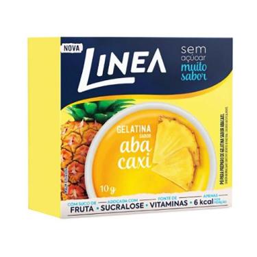 Imagem de Gelatina Sabor Abacaxi Zero Açúcar Linea 10g