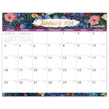 Imagem de Calendário magnético para geladeira perfeito para geladeira com almofada removível