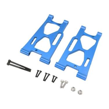 Imagem de JWQFBC 2x RC Car Traseiro Braço de Suspensão Inferior Acessórios Brinquedos Hobby Modificação Metal Peça de Reposição para, Azul