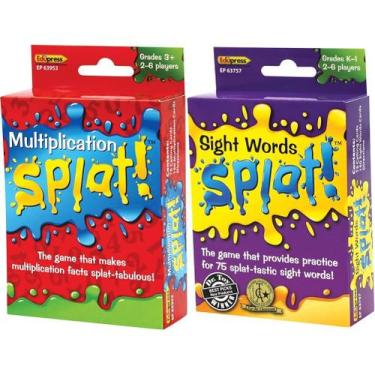 Imagem de Jogo Edupress Math Splat Multiplication Sight Words K-1 3+