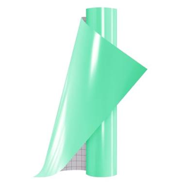 Imagem de Ant Vinil permanente adesivo inteligente compatível com a série Cricut Explore and Maker sem tapetes de corte, crie projetos DIY, decalques, adesivos e mais (menta, 33 cm x 1,5 m)