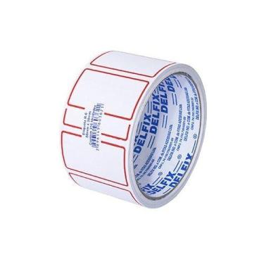 Imagem de Etiqueta Adesiva R6 50 Mm X 30 Mm Com 316 Unidades 10 Metros - Delfix 