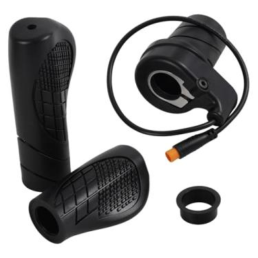 Imagem de Conjunto de Acelerador Meia Torção FT76X, Cabo Preto à Prova d'Água Meia Torção 12V-72V para Kit Conversão Bicicleta Elétrica de Montanha