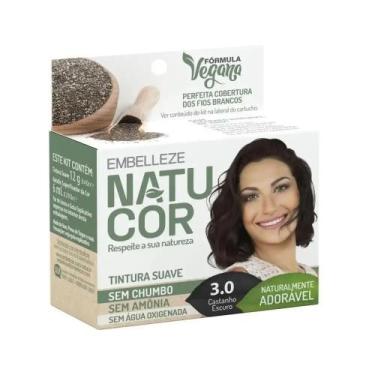 Imagem de Coloração 3.0 Castanho Escuro Natucor - Embelleze