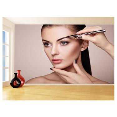 Imagem de Papel De Parede Salão De Beleza Maquiagem Make 3,5M Slb57