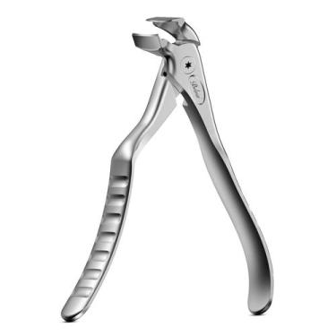 Imagem de Cortador de unhas Baluca ergonômico para idosos com Catcher Silver