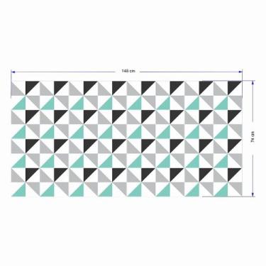 Imagem de Adesivo Para Piso Antiderrapante Lavável Cata-vento - 1,20 m x 0,40 m 