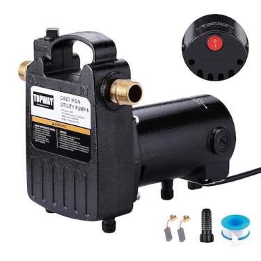 Imagem de Bomba de água portátil TOPWAY 1/2HP 1560GPH 120V