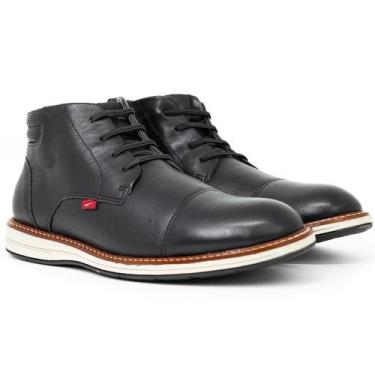 Imagem de Bota Masculina Ferracini Kingston 24h Casual Couro Elástico Conforto, 