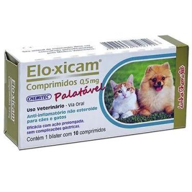 Imagem de Eloxicam capsulas e injetavel - CHEMITEC, 0,5MG CP