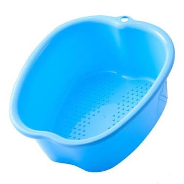 Imagem de Bacia de banho para imersão para pés JOYMAY Large Basin Blue