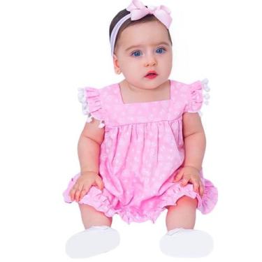 Imagem de Vestido de Bebê Menina Infantil Florido Algodão Mundo Nina - Mundo Nin