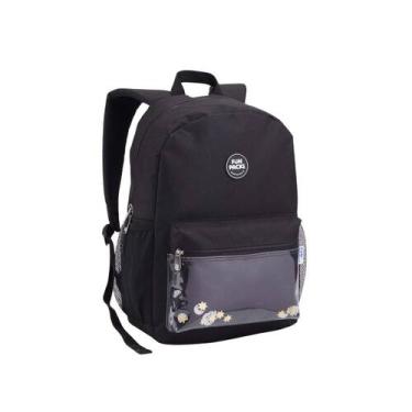 Imagem de Mochila Costas Juvenil Feminina Escolar Bolso de Confetes - Seanite, P